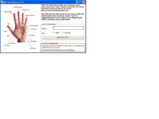 Product picture Palmistry Hand Reading Analysis